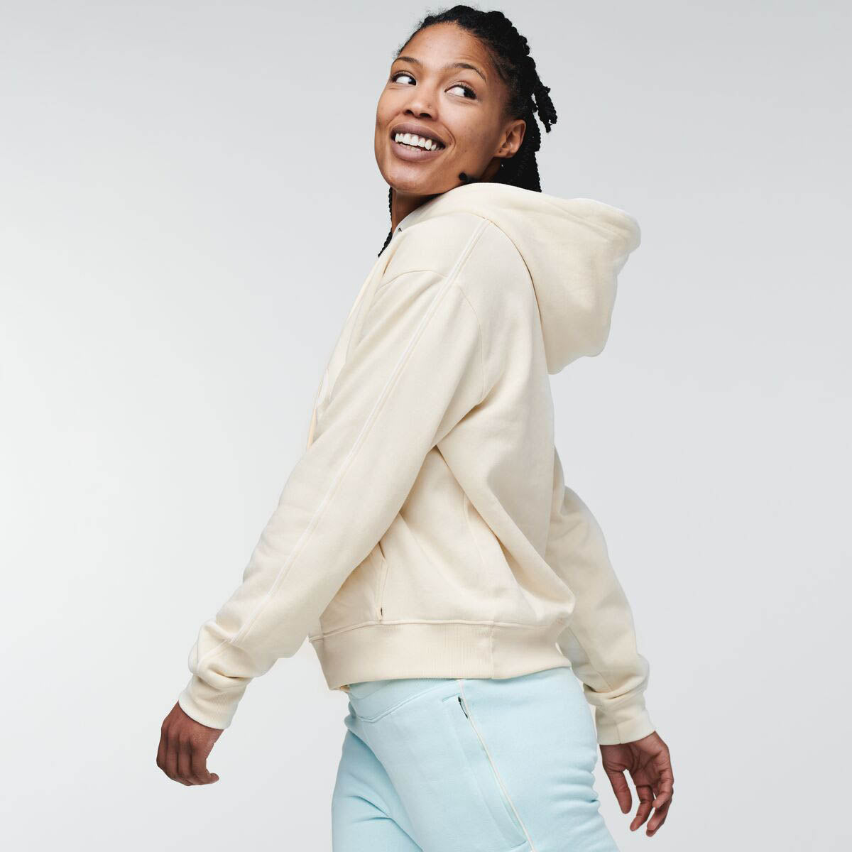 Do Good OrganicPullover Hoodie  - Bone