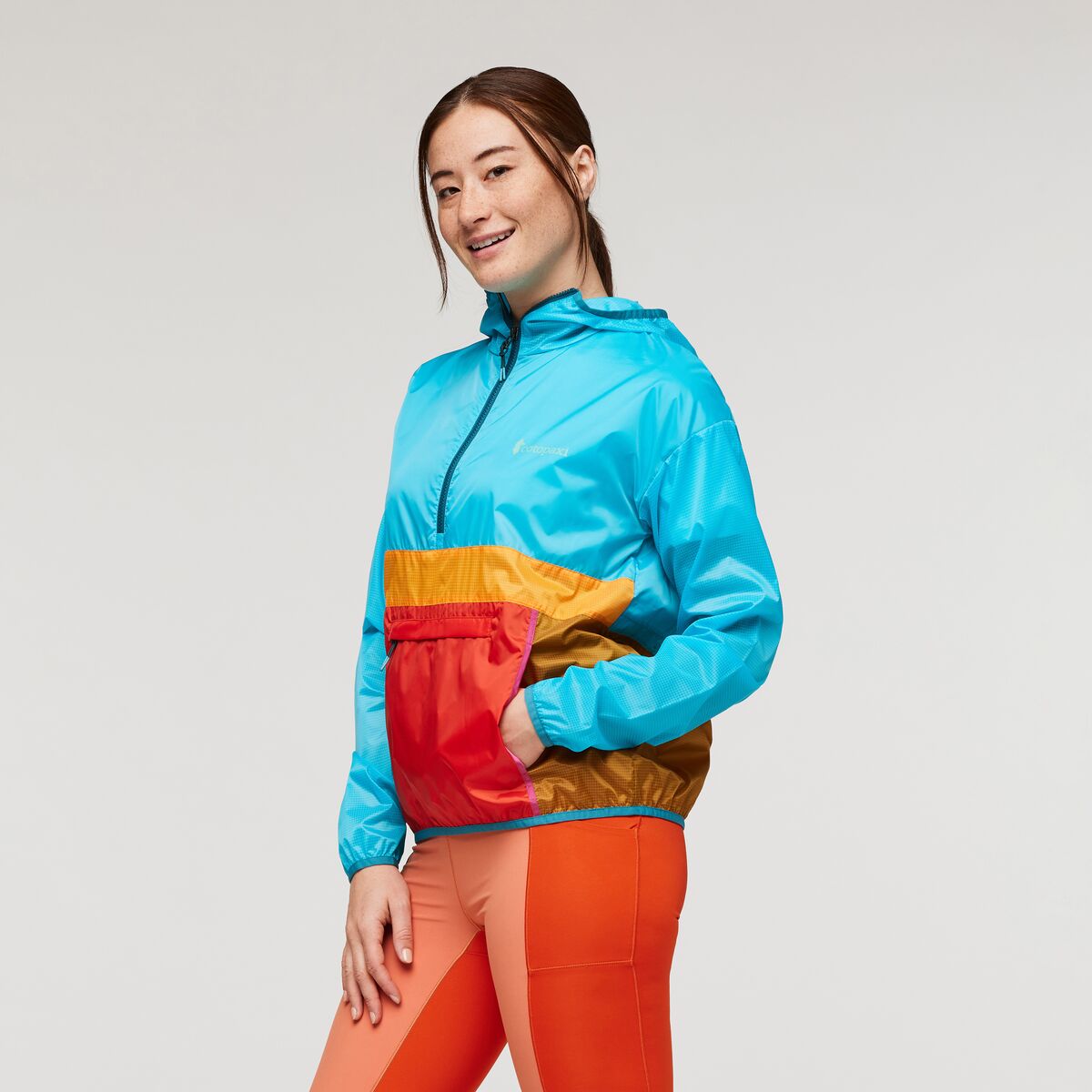 Teca Half-Zip Windbreaker  - Swoop