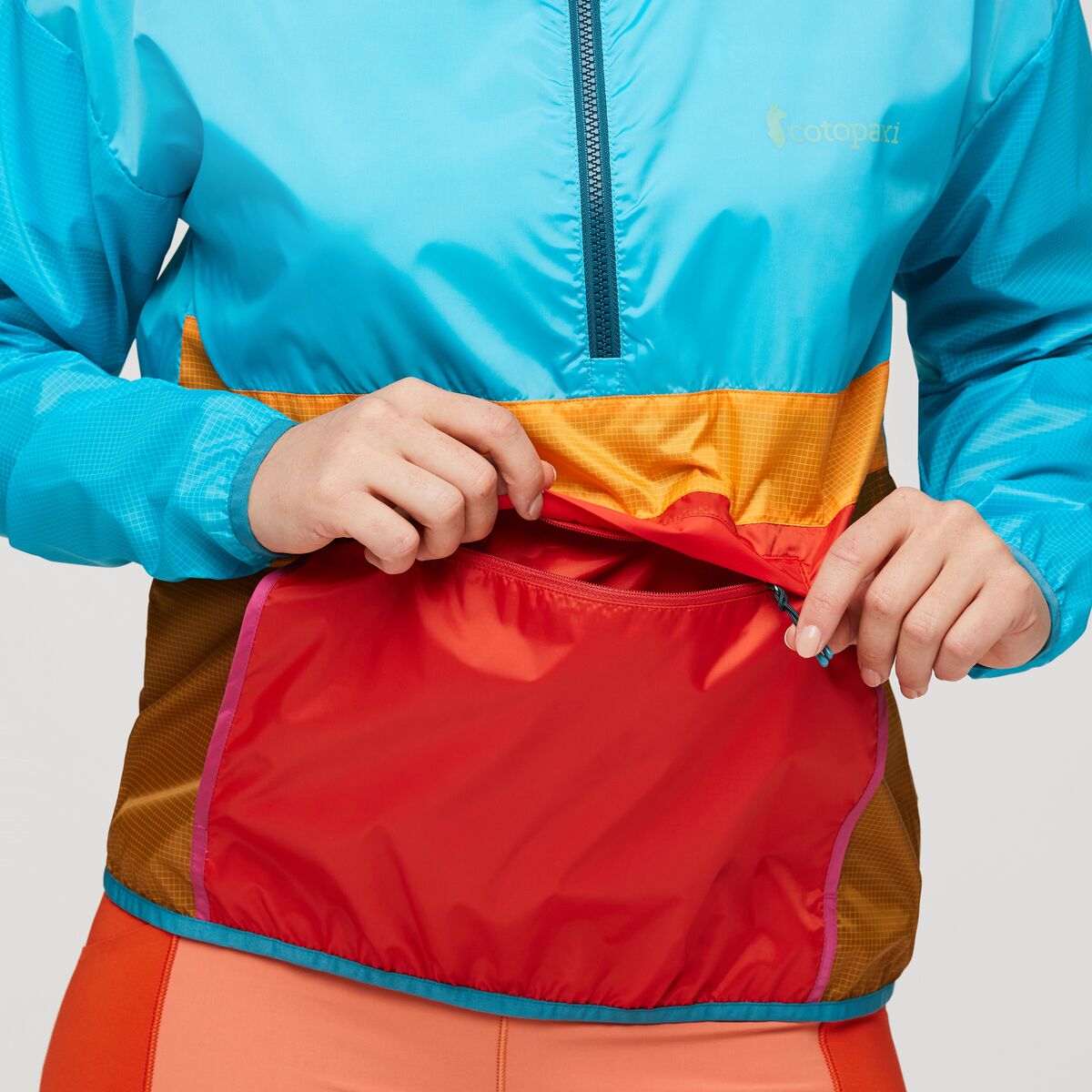 Teca Half-Zip Windbreaker  - Swoop