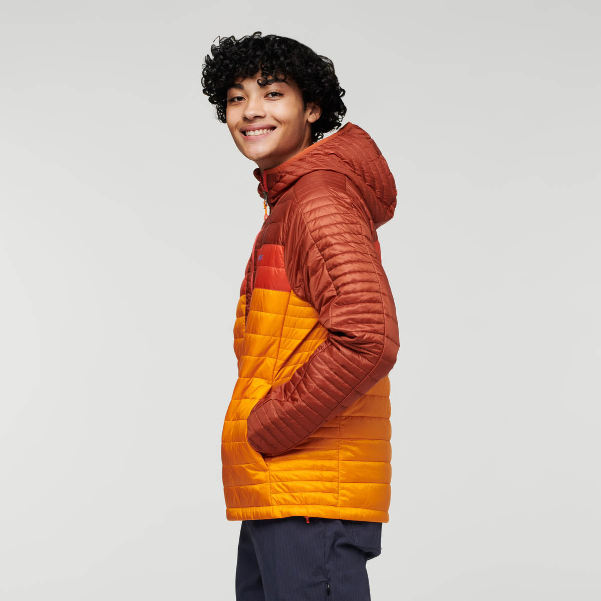 Capa Insulated Hooded Jacket  - Spice &amp; Flame