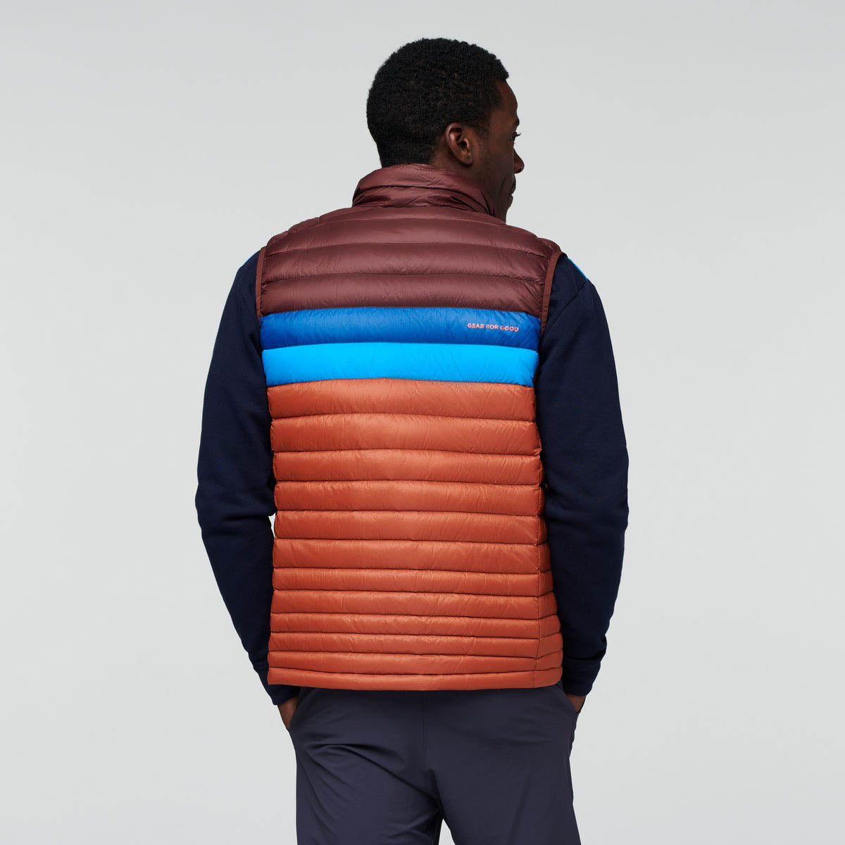 Fuego Down Vest  - Chestnut &amp; Spice