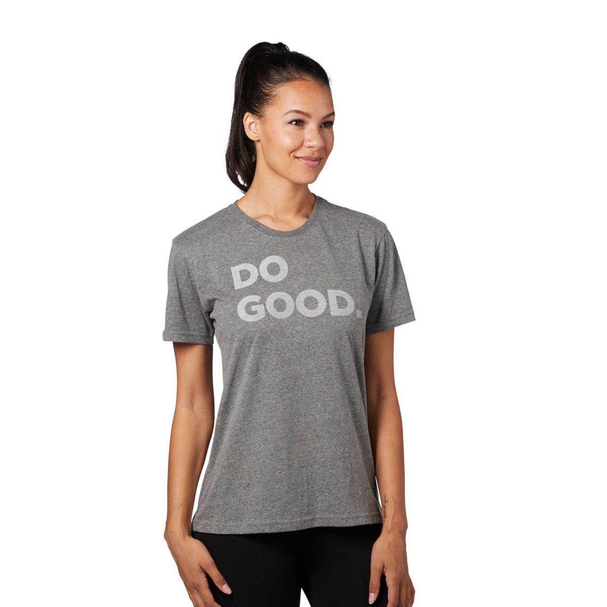 Do Good Organic T-Shirt  - Heather Grey