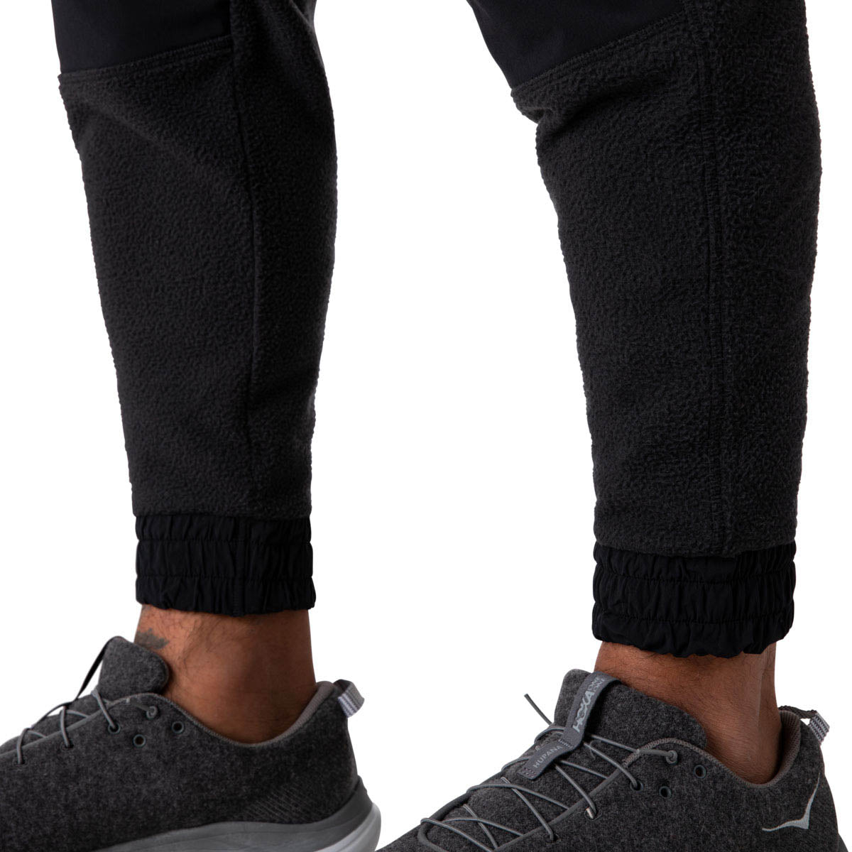 Abrazo Fleece Jogger - Black