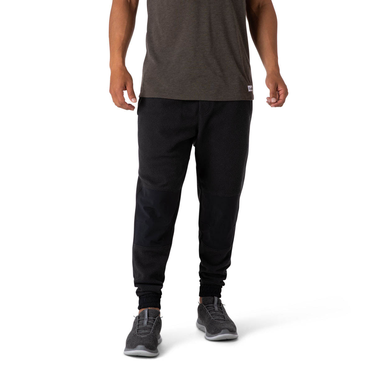 Abrazo Fleece Jogger - Black