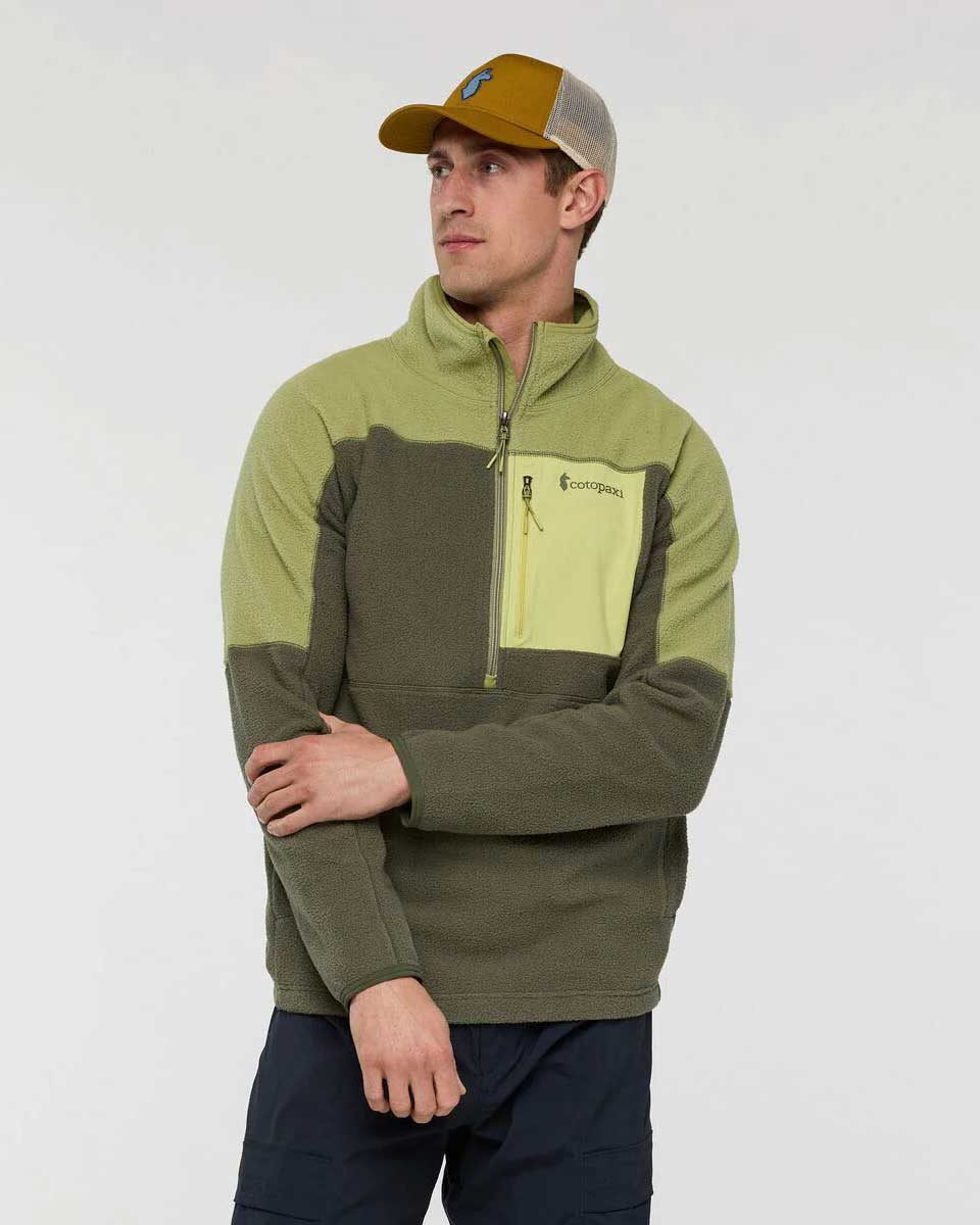 Abrazo Fleece Half-Zip Jacket  - Seed/Fatigue