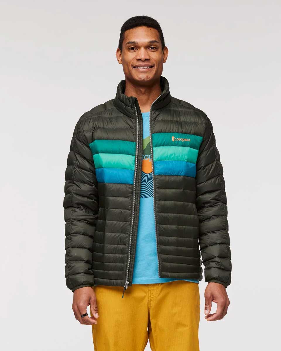Fuego Down Jacket - Woods Stripes
