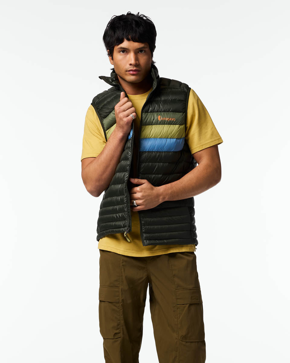 Fuego Down Vest - Woods Stripes