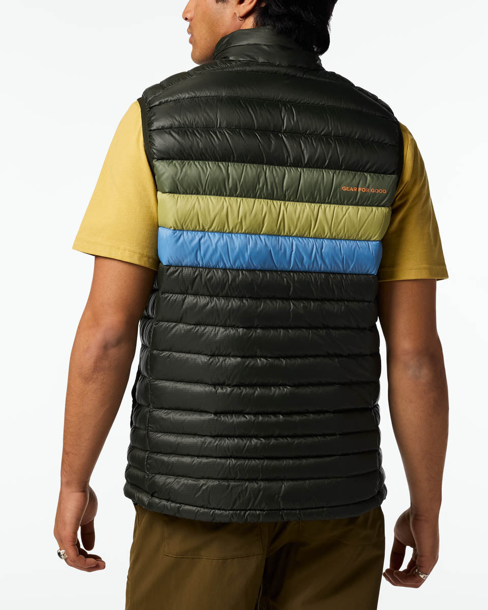 Fuego Down Vest - Woods Stripes
