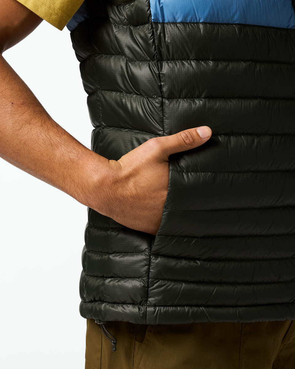 Fuego Down Vest - Woods Stripes