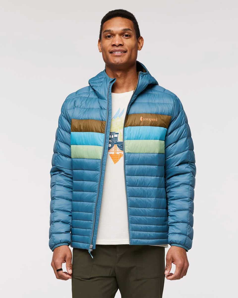 Veste à capuche Fuego Down - Blue Spruce