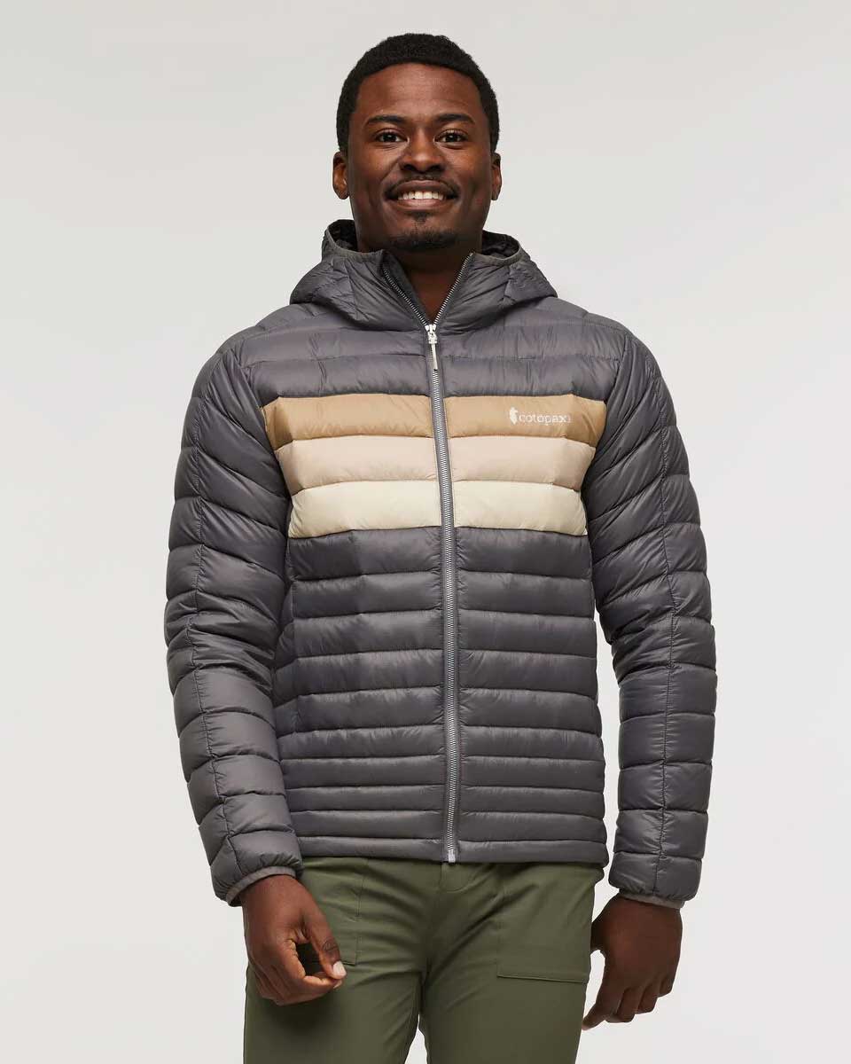 Veste à capuche Fuego Down - Cinder Stripes