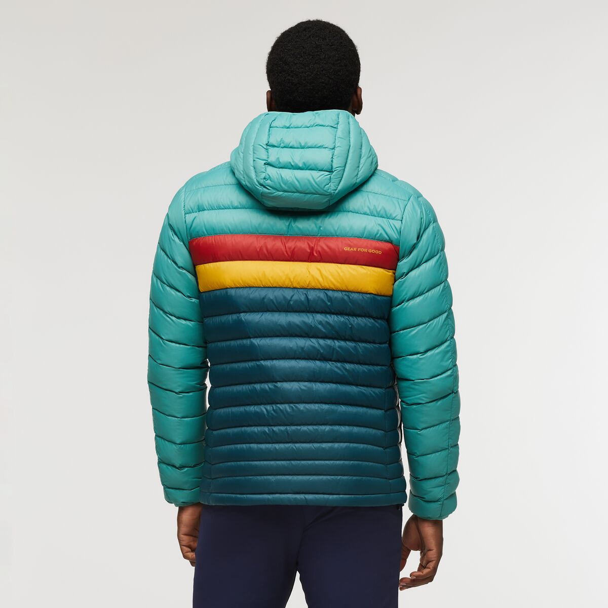 Veste à capuche Fuego Down - Coastal/Abyss