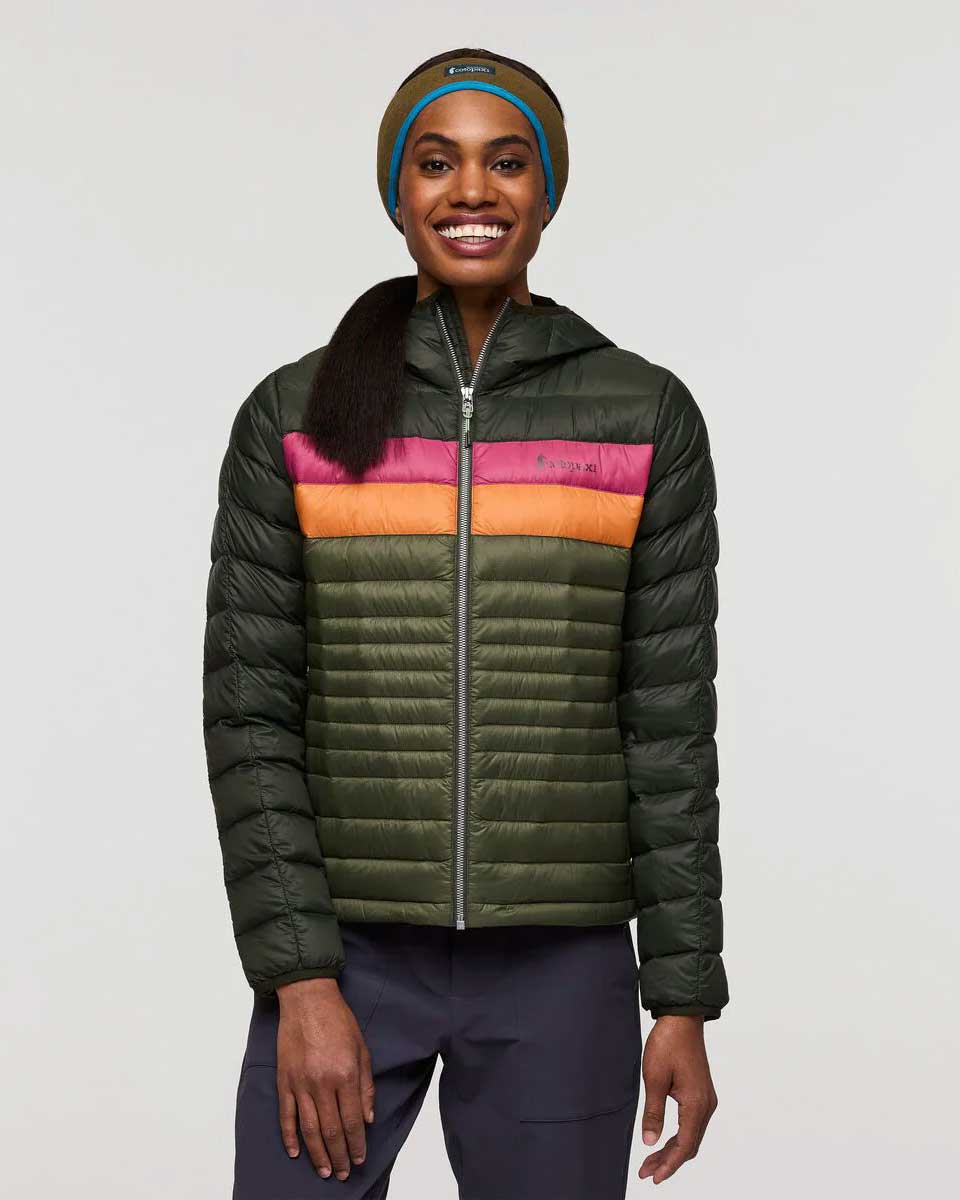 Fuego Down Hooded Jacket - Woods/Fatigue