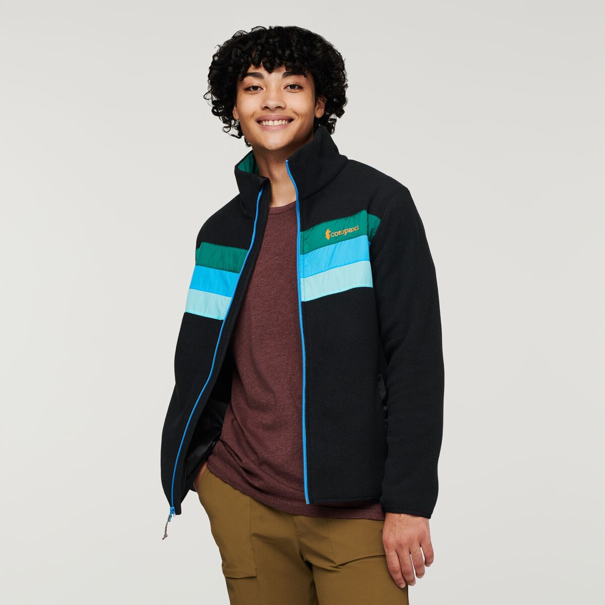 Veste à zip intégral Teca Fleece - Rooted