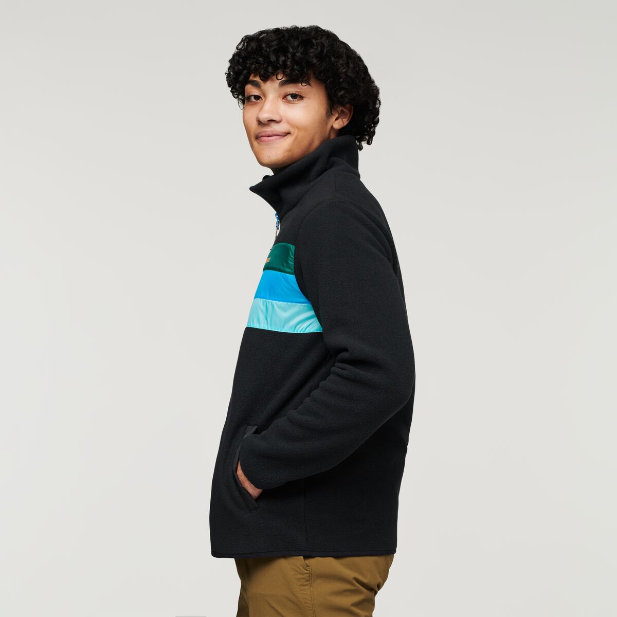 Veste à zip intégral Teca Fleece - Rooted