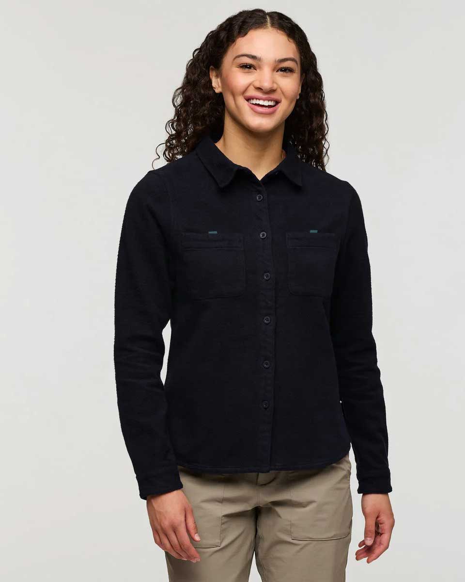 Mero Organic Flannel Shirt  - Carbon