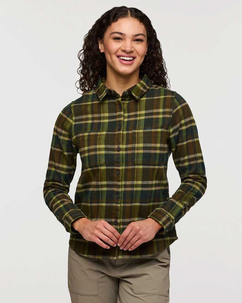 Mero Organic Flannel Shirt  - Woods Plaid