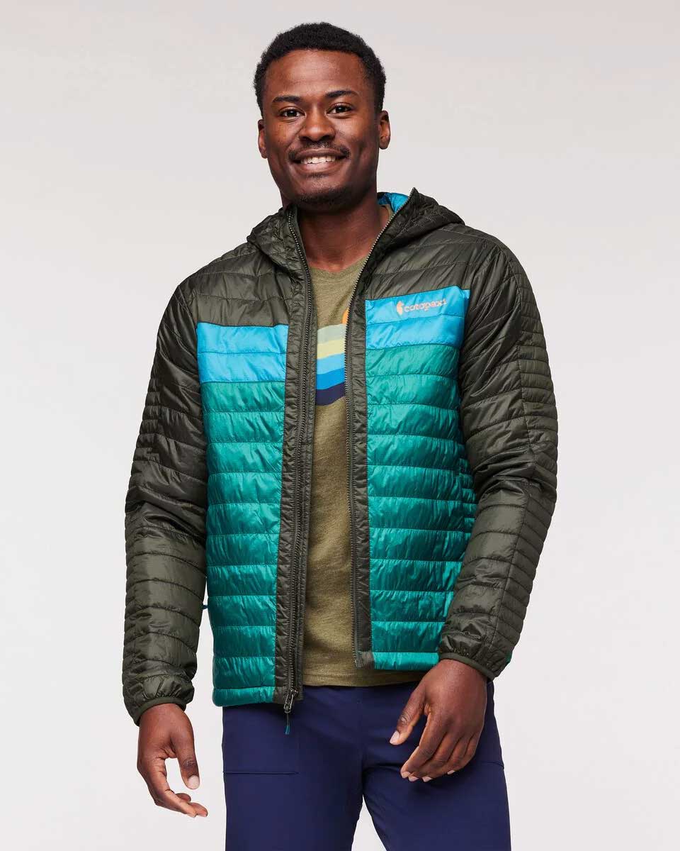 Capa Insulated Hooded Jacket  - Woods/Greenery