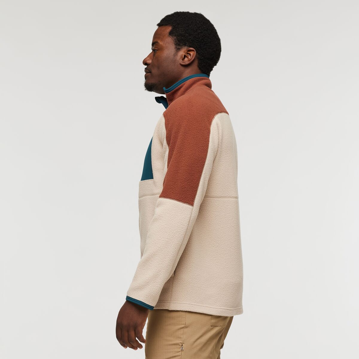 Veste à zip intégral Abrazo Fleece - Acorn/Oatmeal