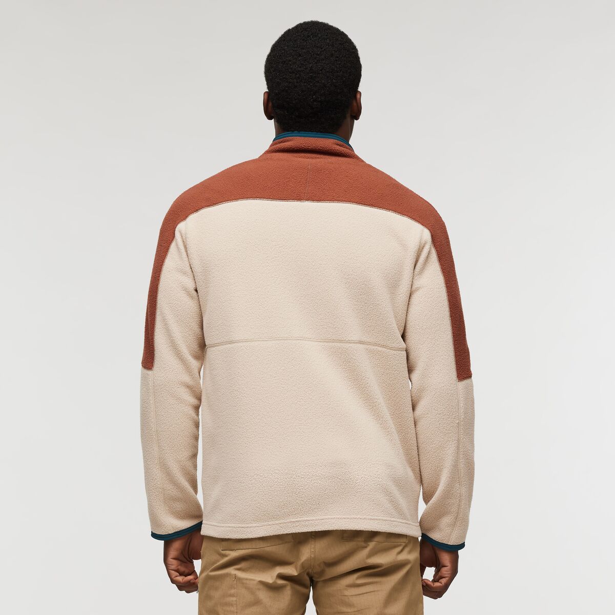 Abrazo Fleece Full-Zip Jacket - Acorn/Oatmeal