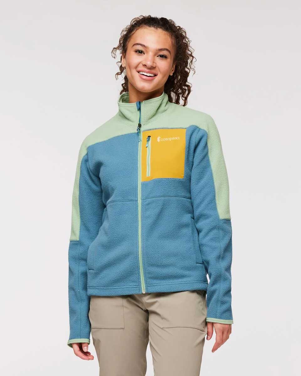 Abrazo Fleece Full-Zip Jacket - Aspen/Blue Spruce