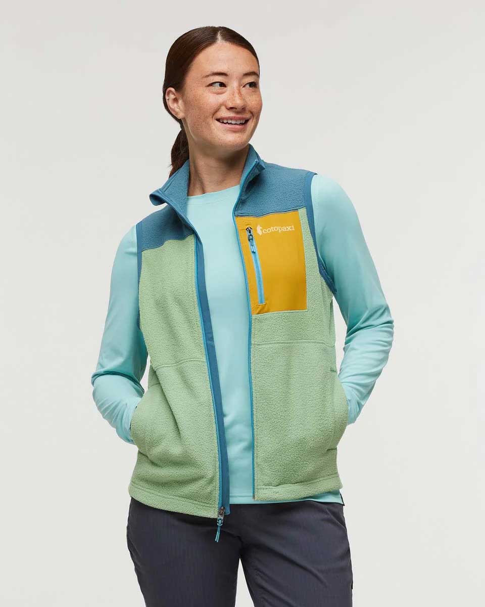 Gilet en laine polaire Abrazo - Blue Spruce/Aspen