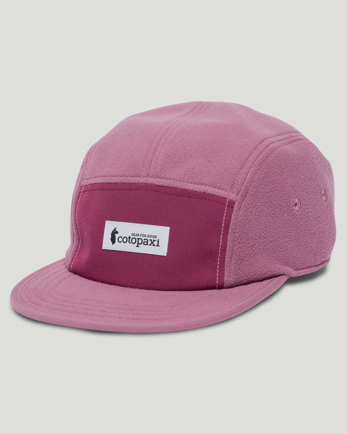 Fleece 5-Panel Hat - Jam/Fig