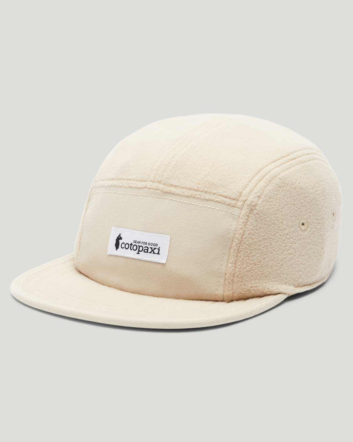 Fleece 5-Panel Hat - Oatmeal