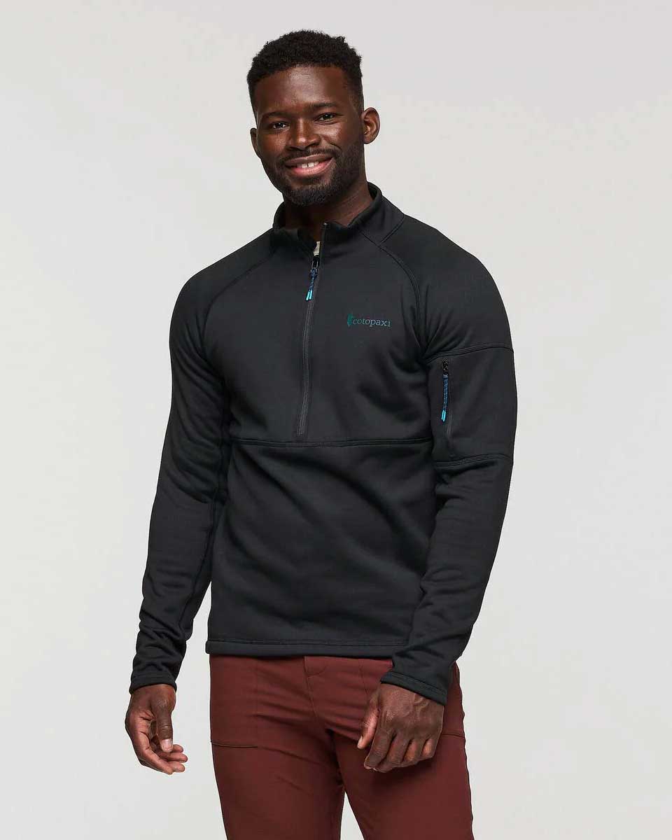 Tempa Fleece Half-Zip Pull pour homme - Cotopaxi Noir