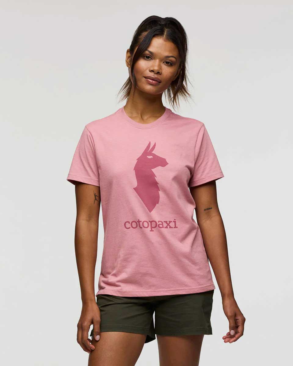 Cotopaxi Llama T-Shirt Damen - Rose