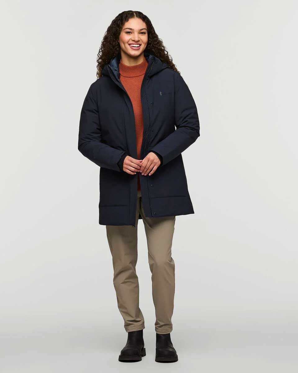 Calidez Down Parka Ladies - Carbon