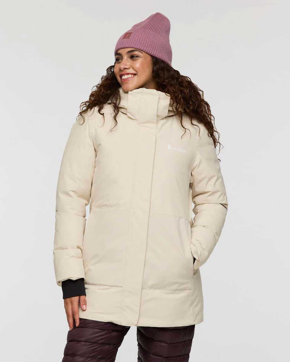 Calidez Down Parka Ladies - Cream