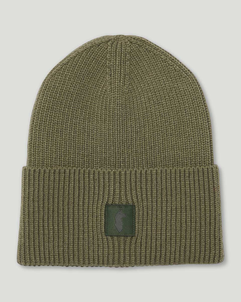 Knit Cuff Beanie - Fatigue