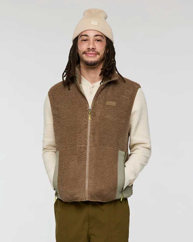 Gilet polaire Bacano hommes - Dune