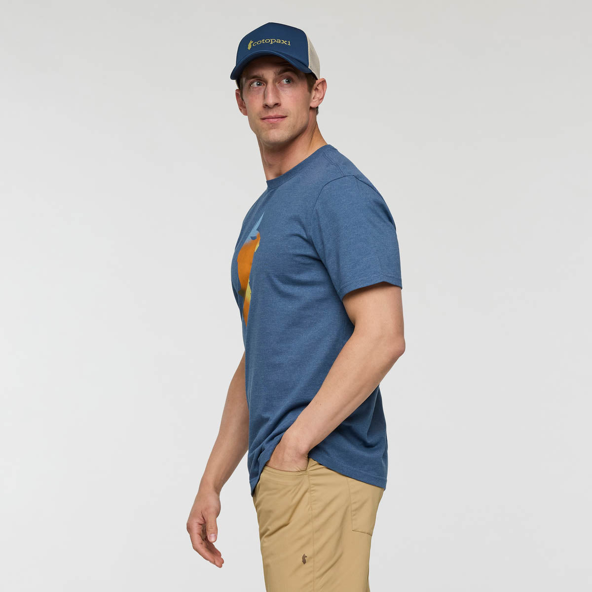 Bitmap Llama T-Shirt Herren - Deep Sea