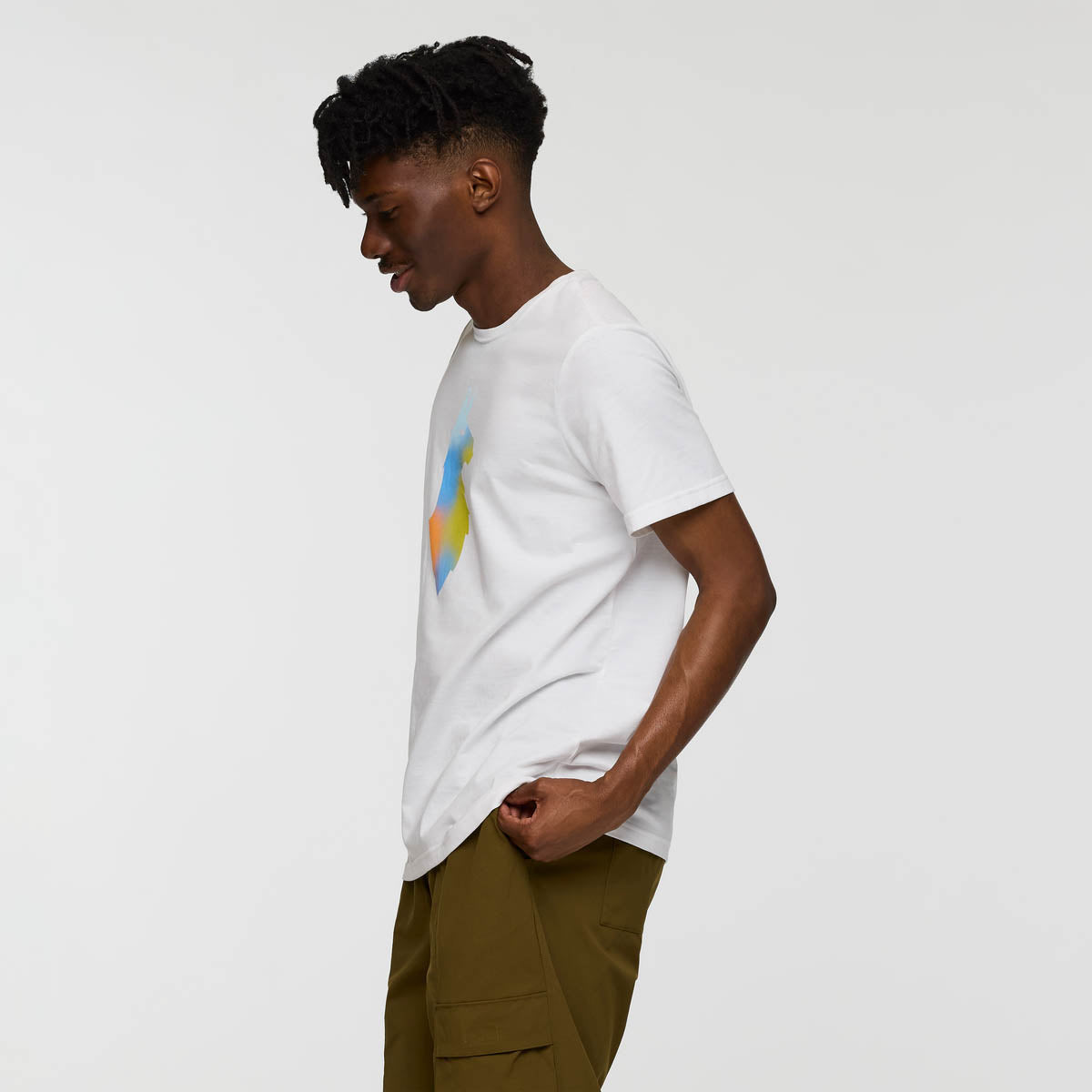 Bitmap Llama T-Shirt Herren - White