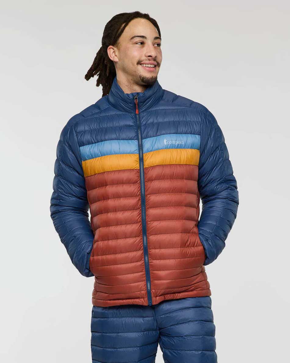 Fuego Down Jacket Herren - Deep Sea/Nutmeg
