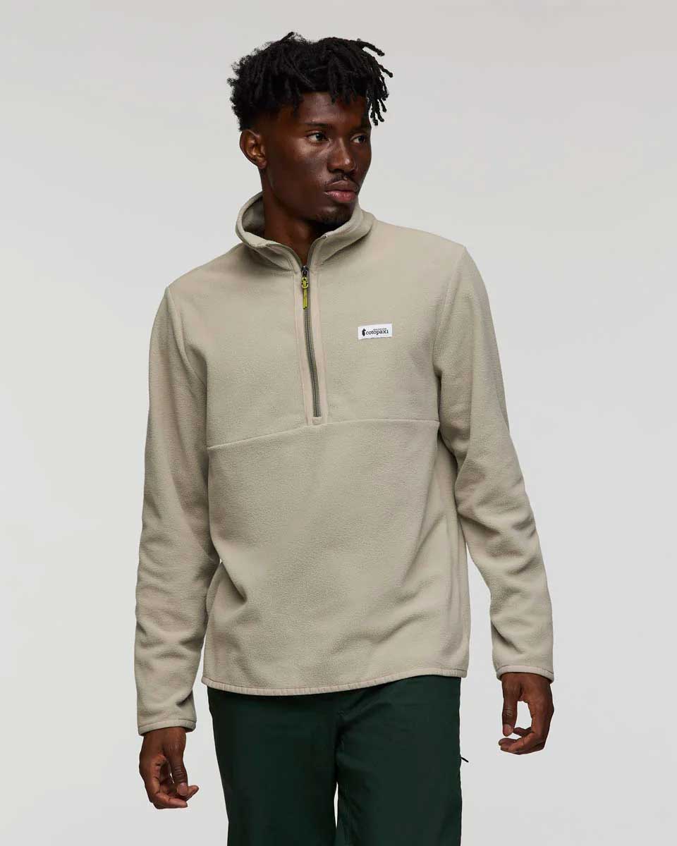 Pull en laine polaire Amado - Galet