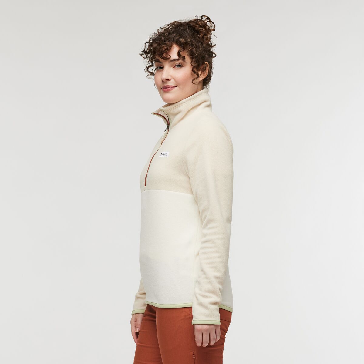 Amado Fleece Pullover  - Bone/Cream