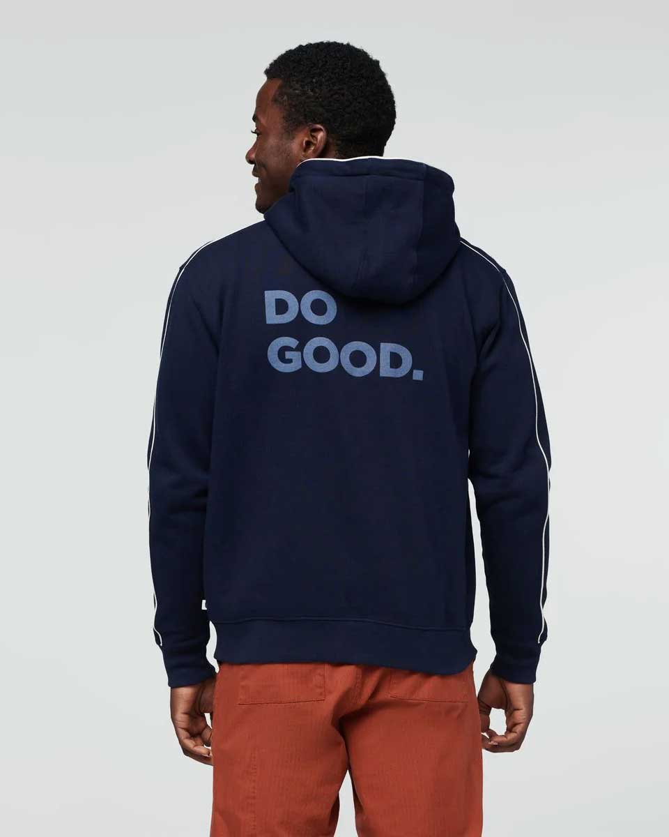 Do Good Organic Full-ZipHoodie Men - Maritime