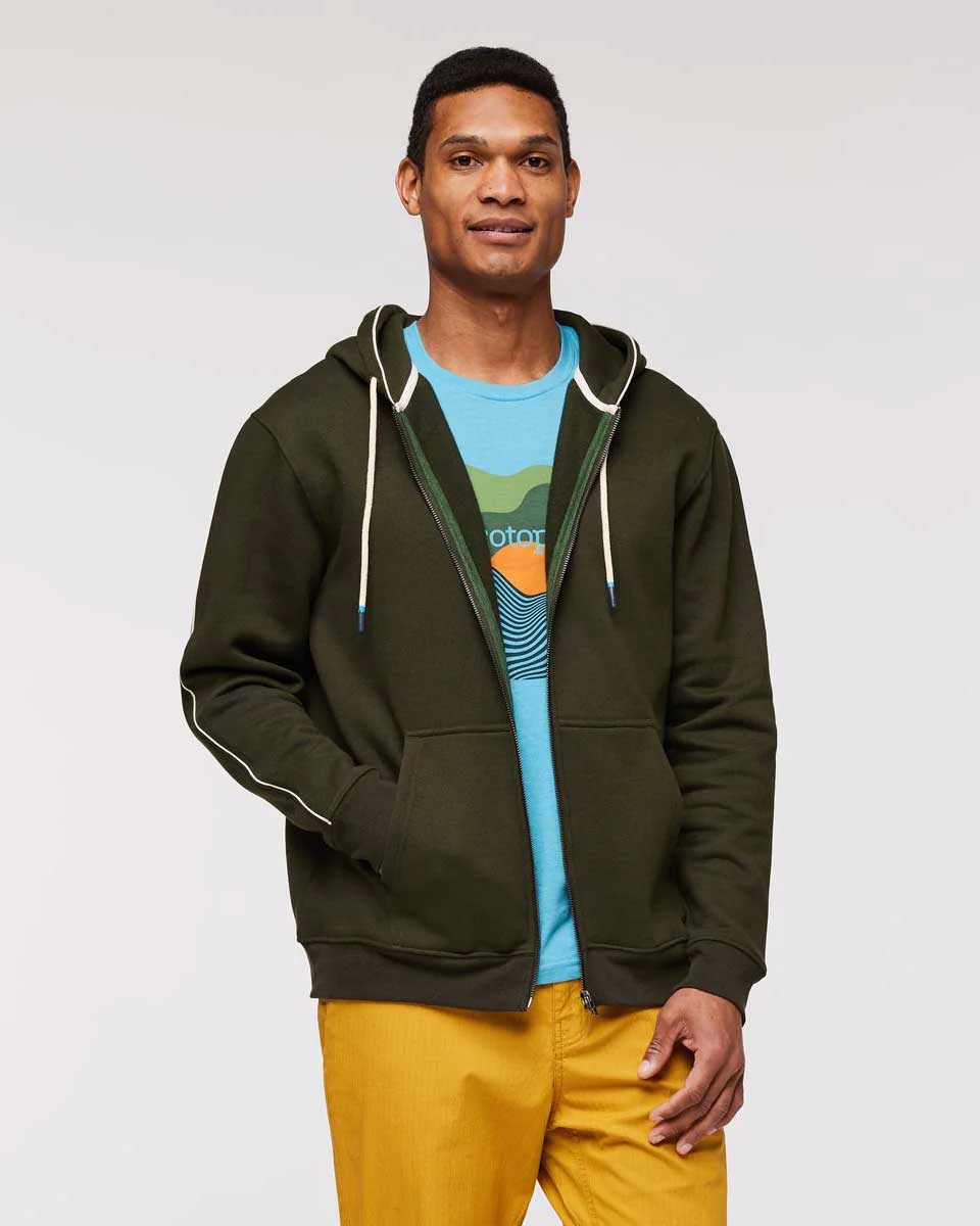 Do Good Organic Full-ZipHoodie Men - Woods