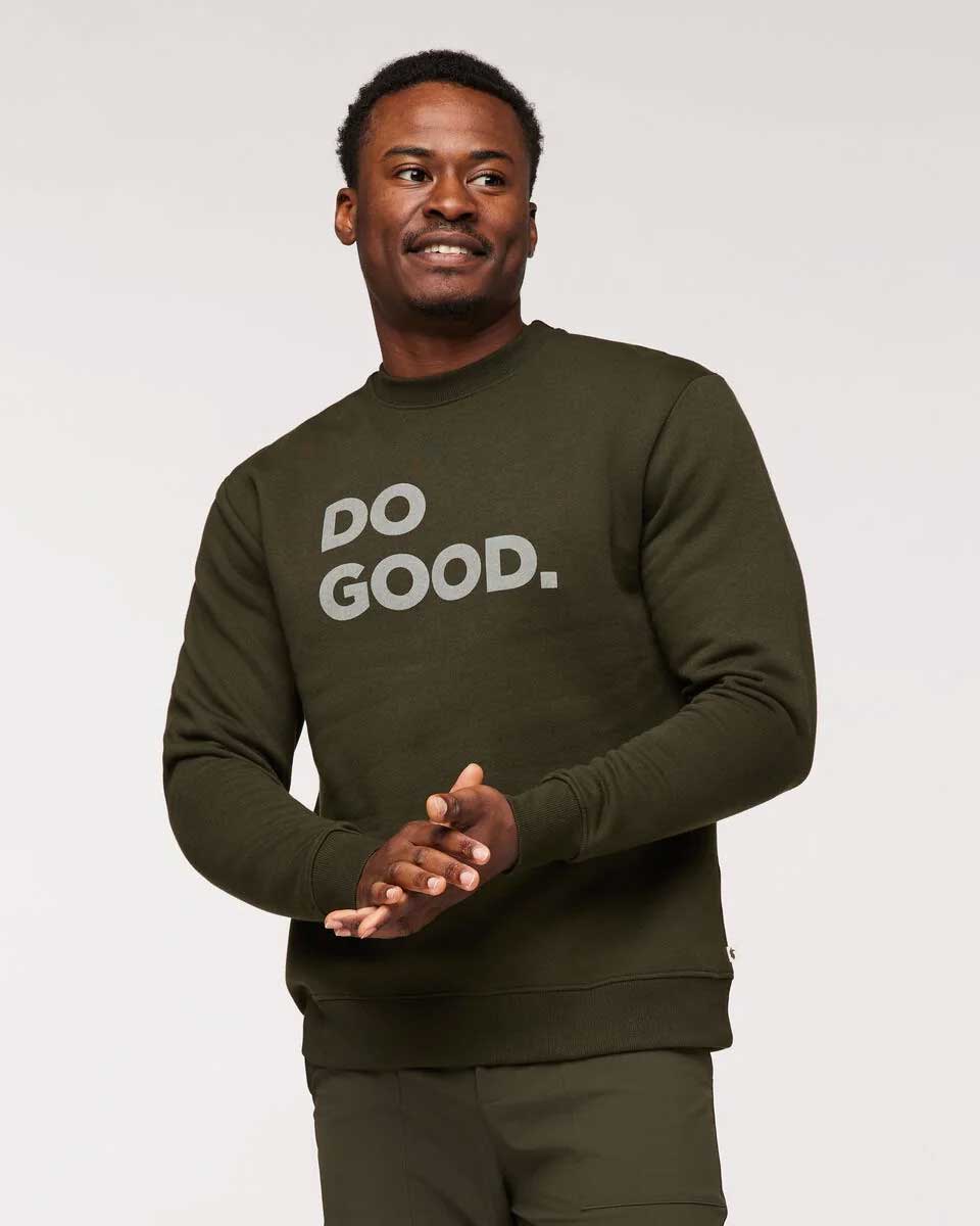 Do Good Organic CrewSweatshirt - Woods