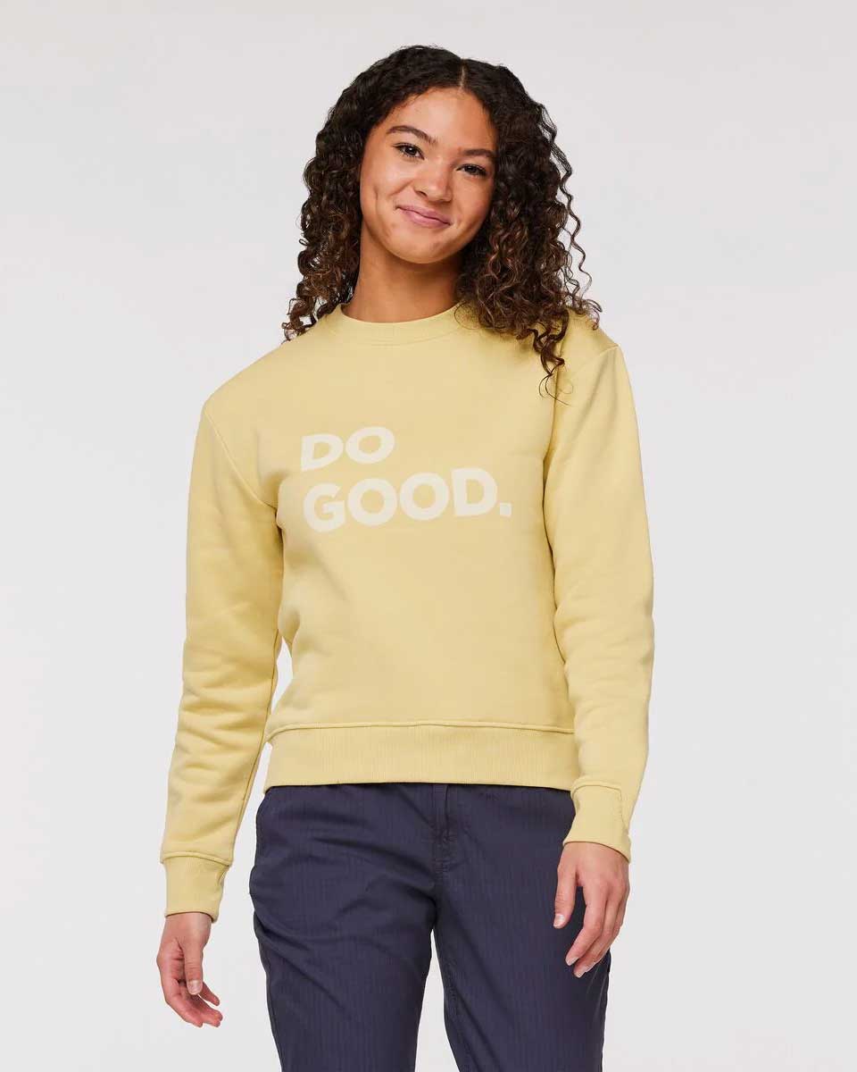 Do Good Organic CrewSweatshirt  - Wheat