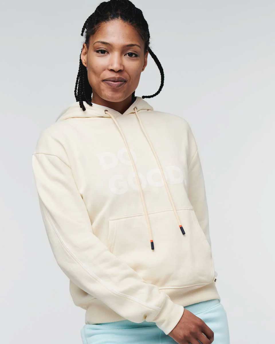 Do Good OrganicPullover Hoodie - Bone