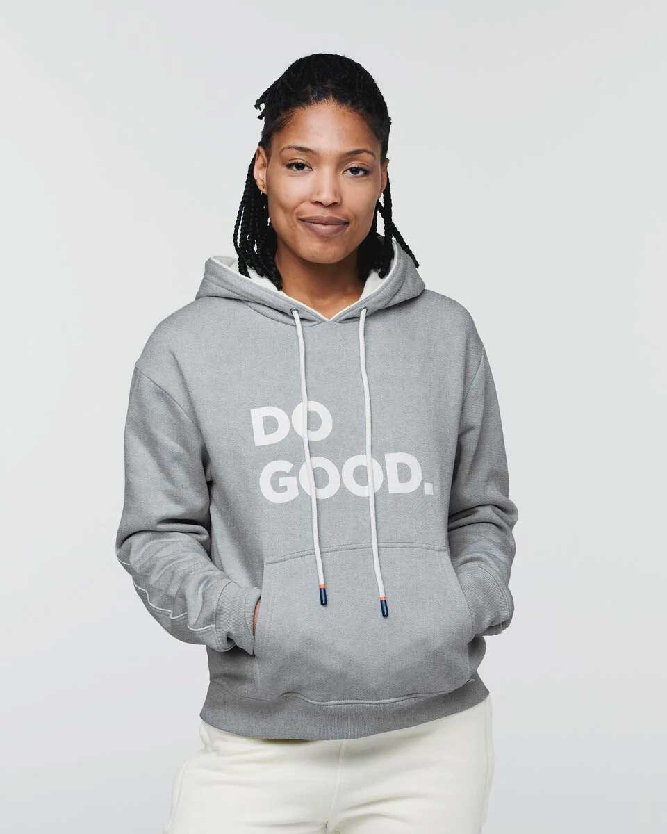 Do Good OrganicPullover Hoodie - Gris anthracite