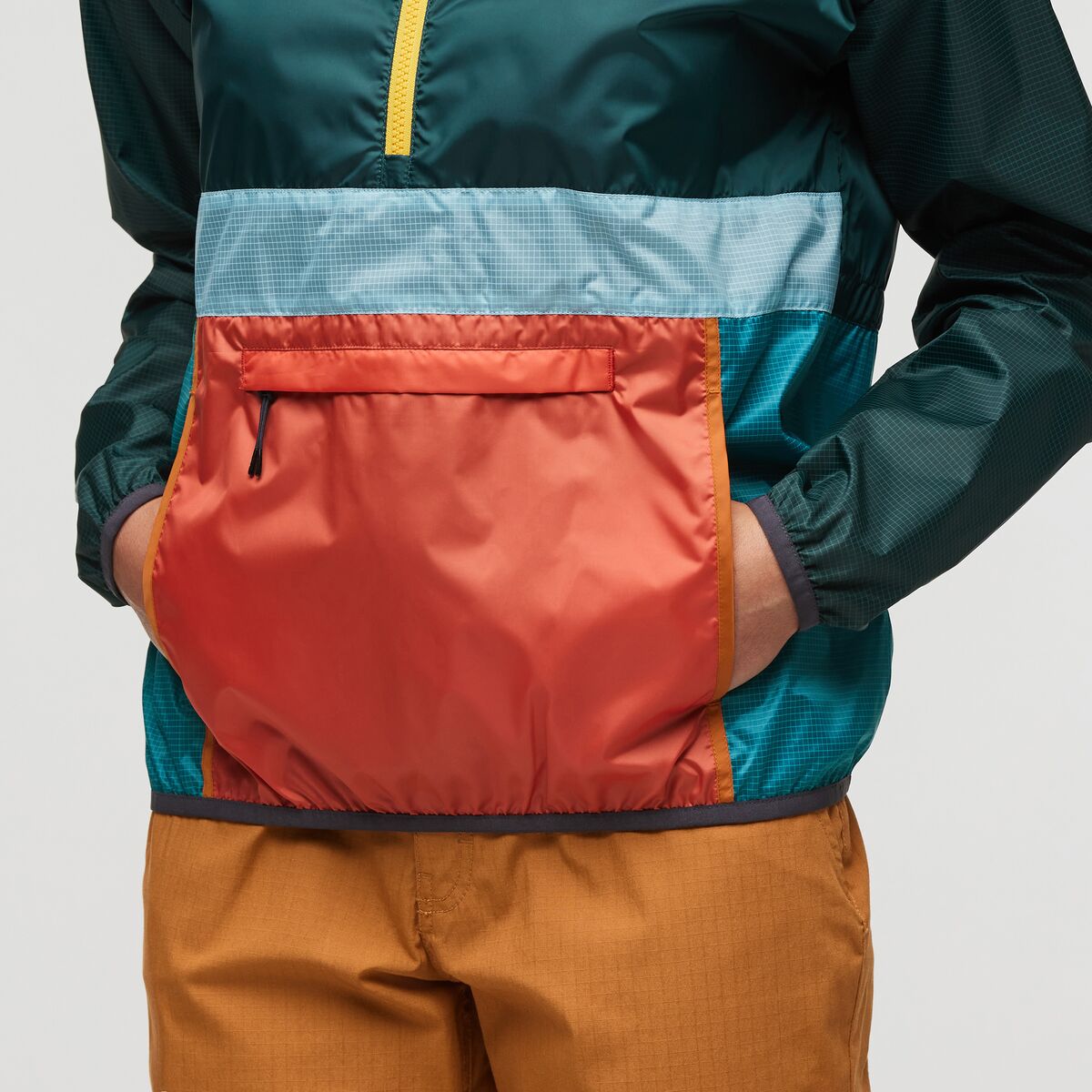 Teca Half-Zip Windbreaker  - Super Food