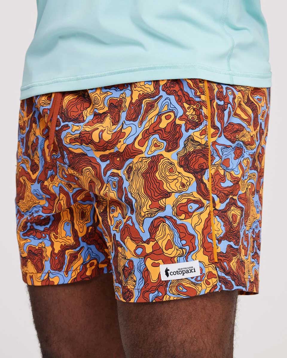 Brinco 5" Short-Print Herren - Spice & Flame
