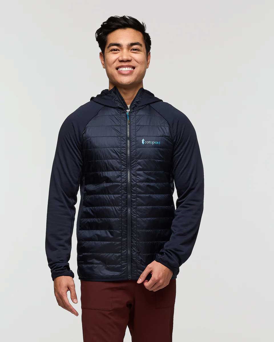 Capa Hybrid Insul. Hooded Jkt Men - Carbon