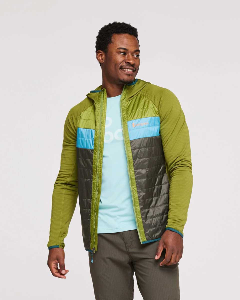 Capa Hybrid Insul. Hooded Jkt Men - Cedar & Iron