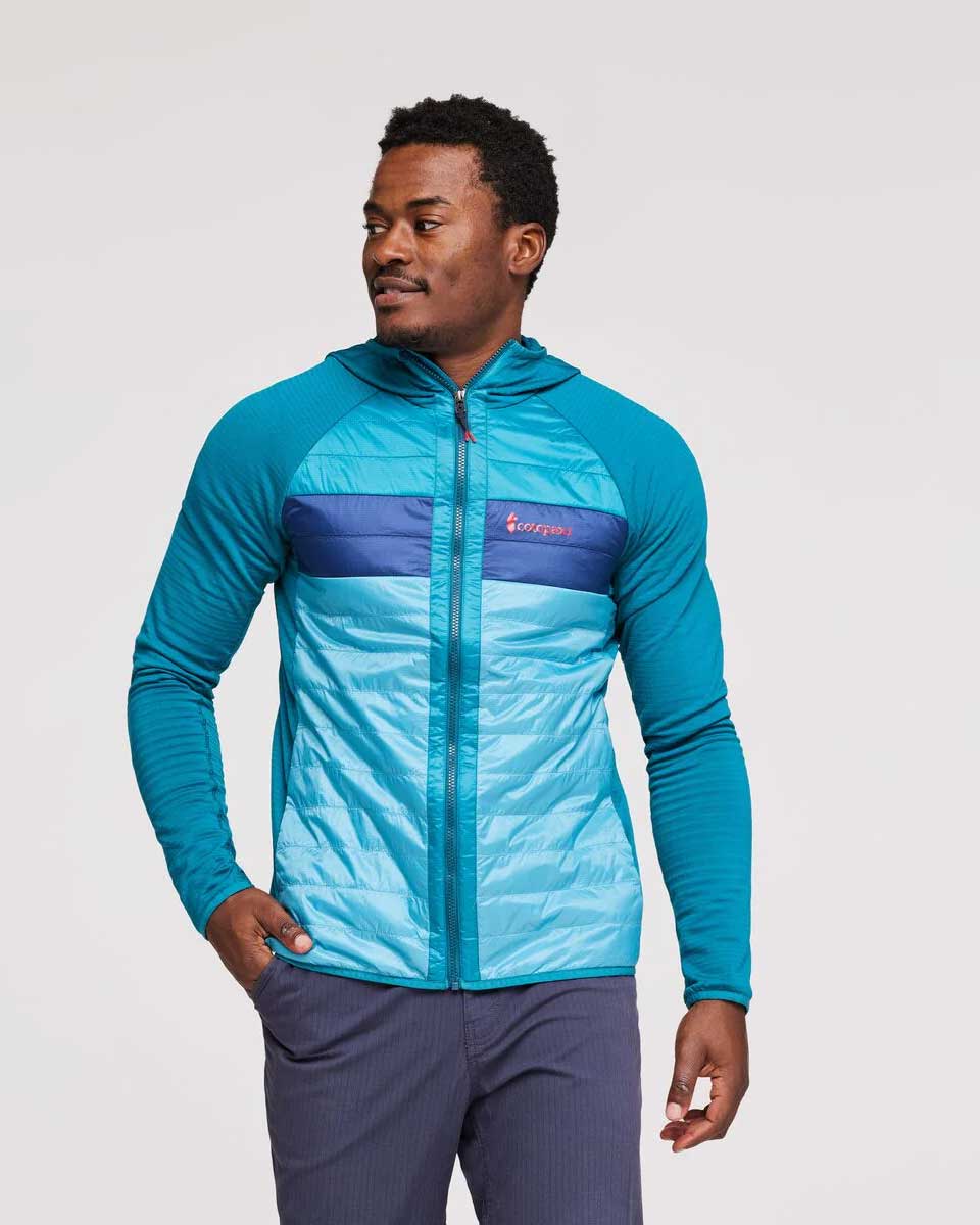 Capa Hybrid Insul. Hooded Jkt Herren - Gulf & Poolside